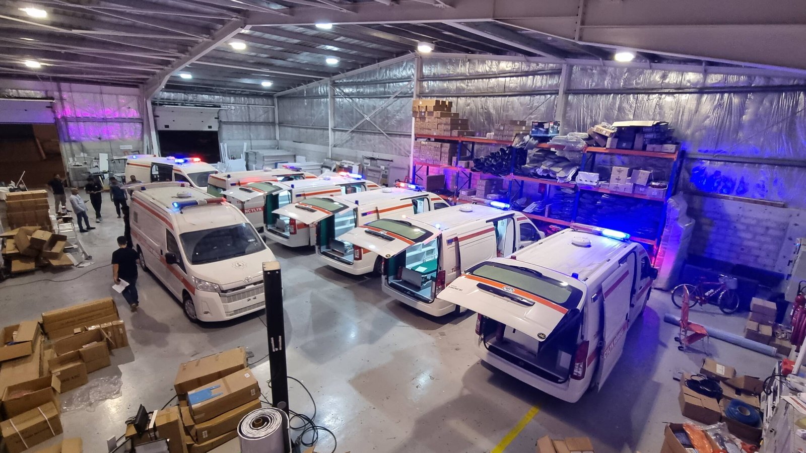 Custom-Built Ambulance Fleet for Enhanced Emergency Services